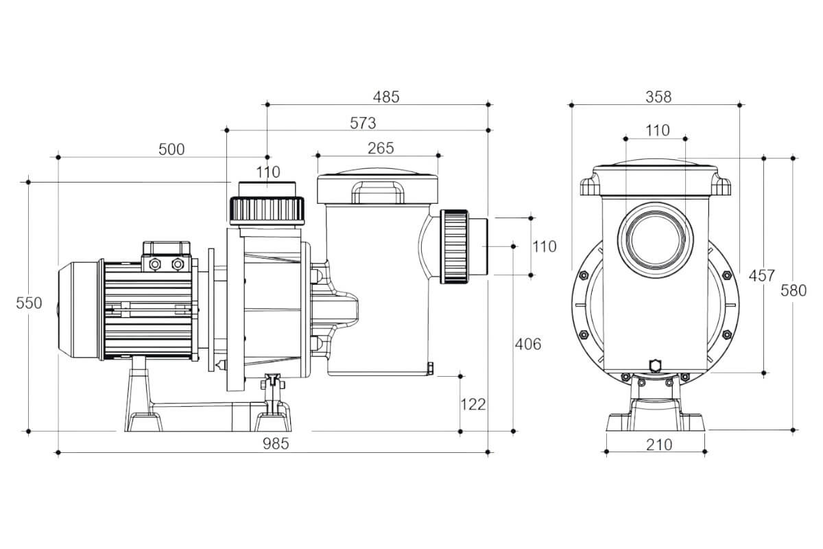     703/ Gemas FLOODER =10 2,6 400 (0111FLO35)